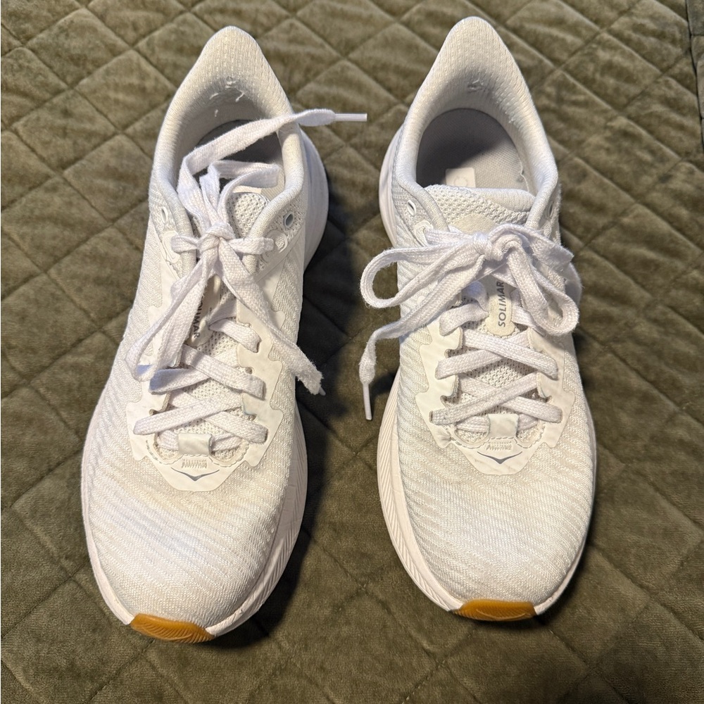 White Women's Athletic Shoes Hoka Solimar size 7.5 or 8